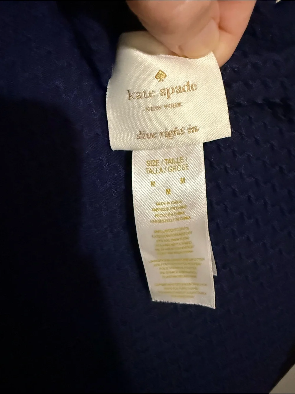 kate spade elegant navy